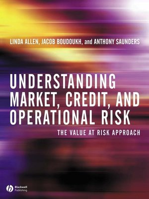 cover image of Understanding Market, Credit, and Operational Risk